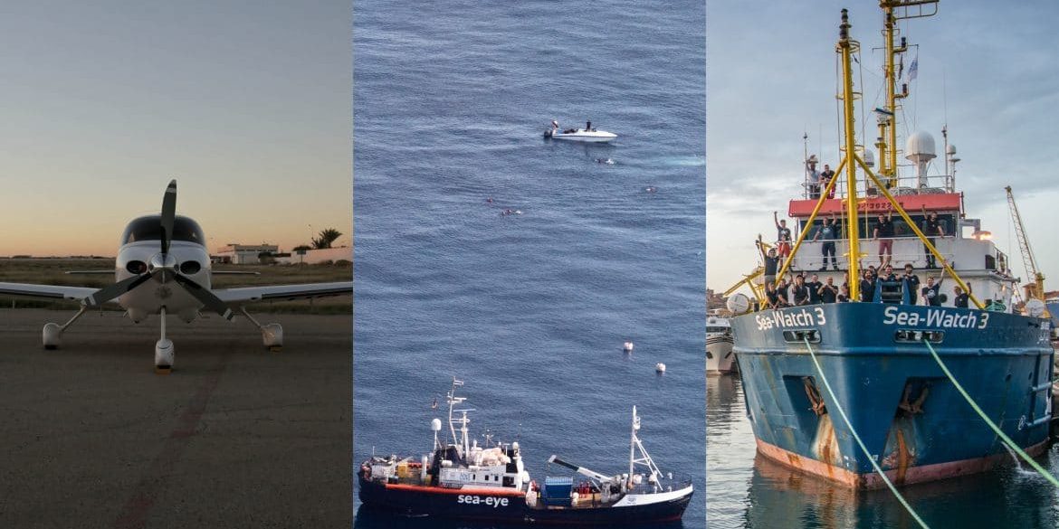 Moonbird Alan Kurdi und Sea-Watch 3