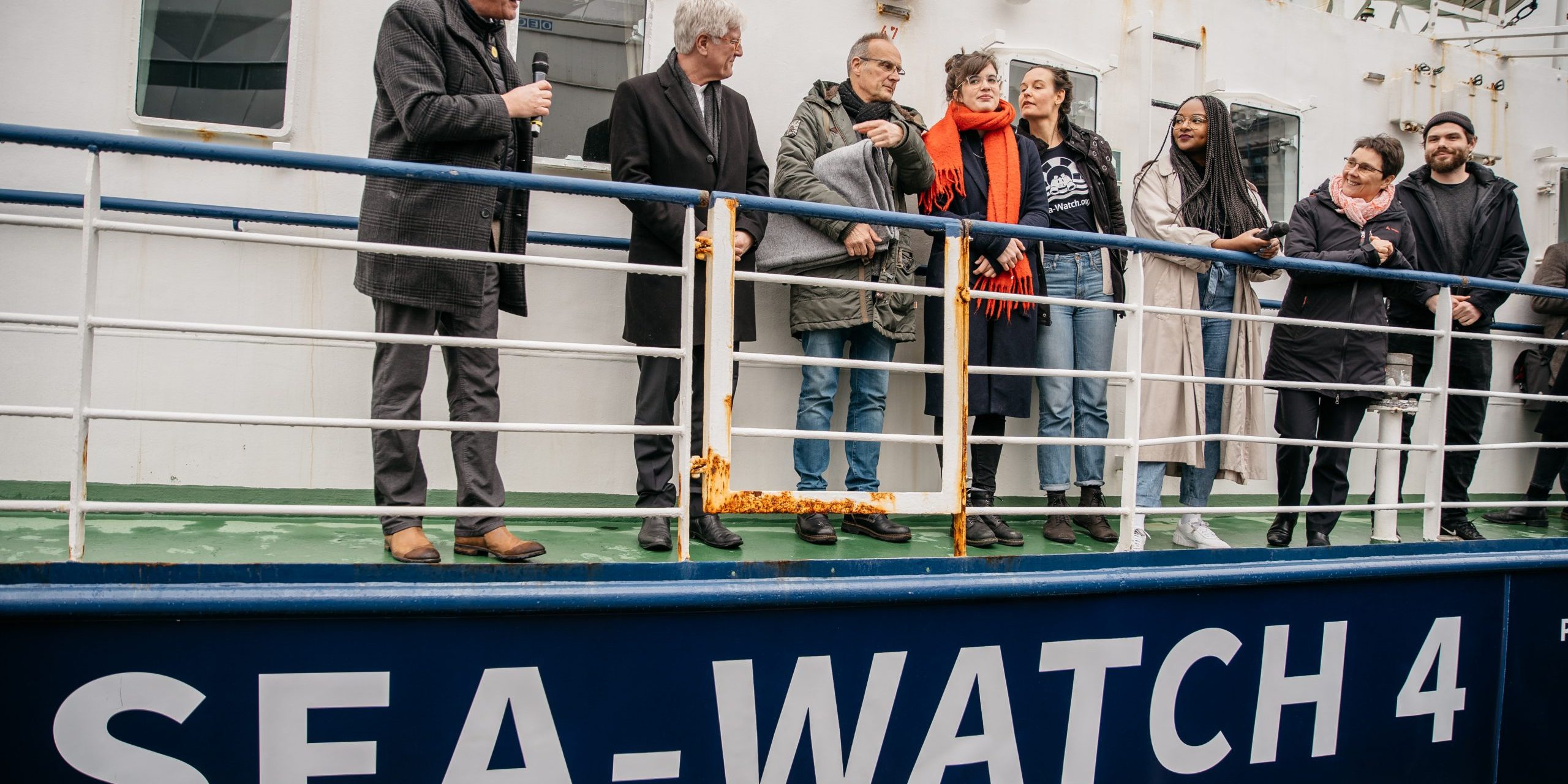 Schiffstaufe Von United4Rescue In Kiel: Sea-Watch 4 Soll Bereits Im ...