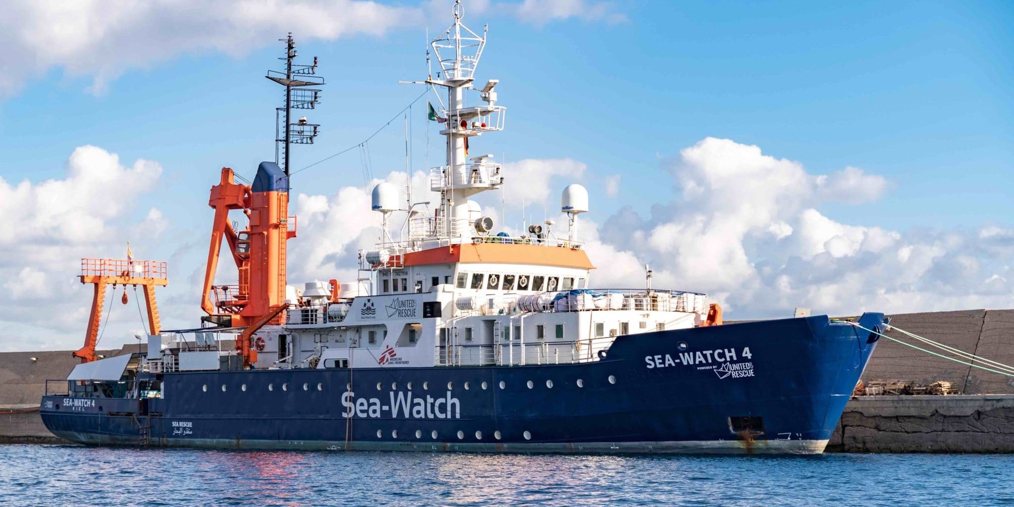 Sea-Watch 4. United 4 Rescue. 