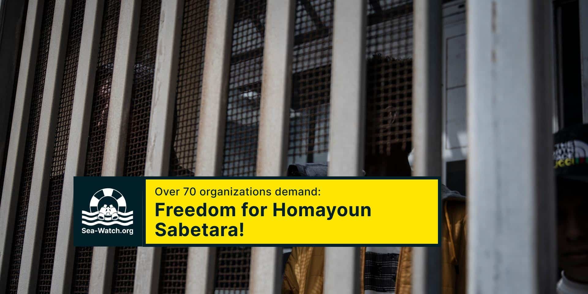 Over 70 organizations demand: Freedom for Homayoun Sabetara